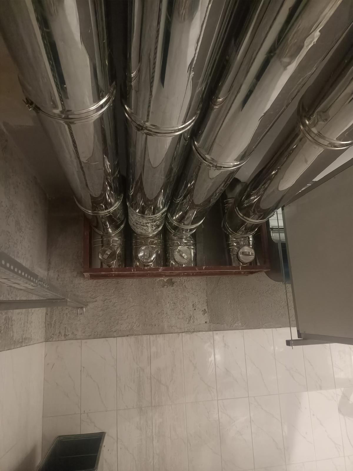 Çift Cidar Paslanmaz Çelik Baca Monezza Otel
